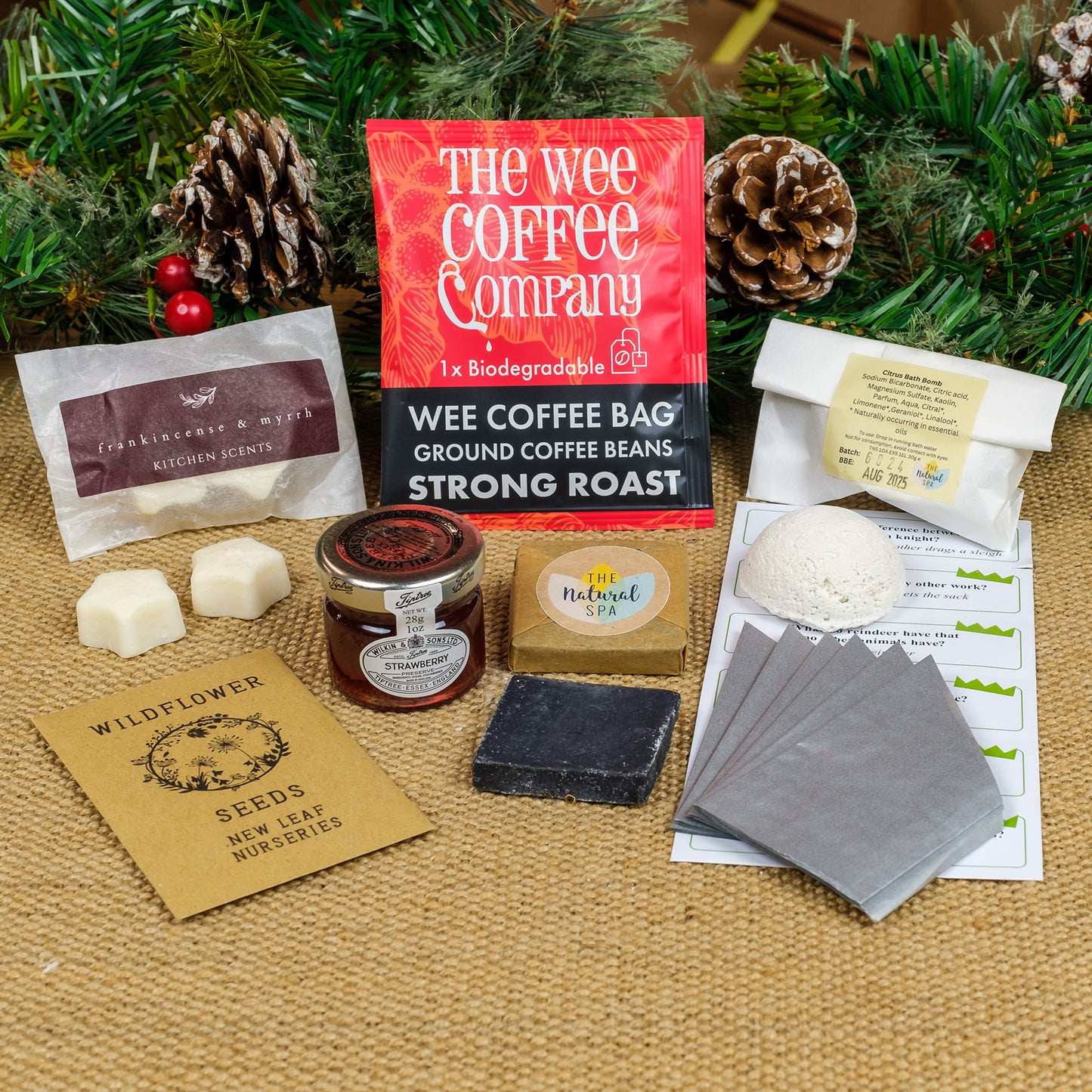 Li'l Eco Mistletoe Christmas Cracker