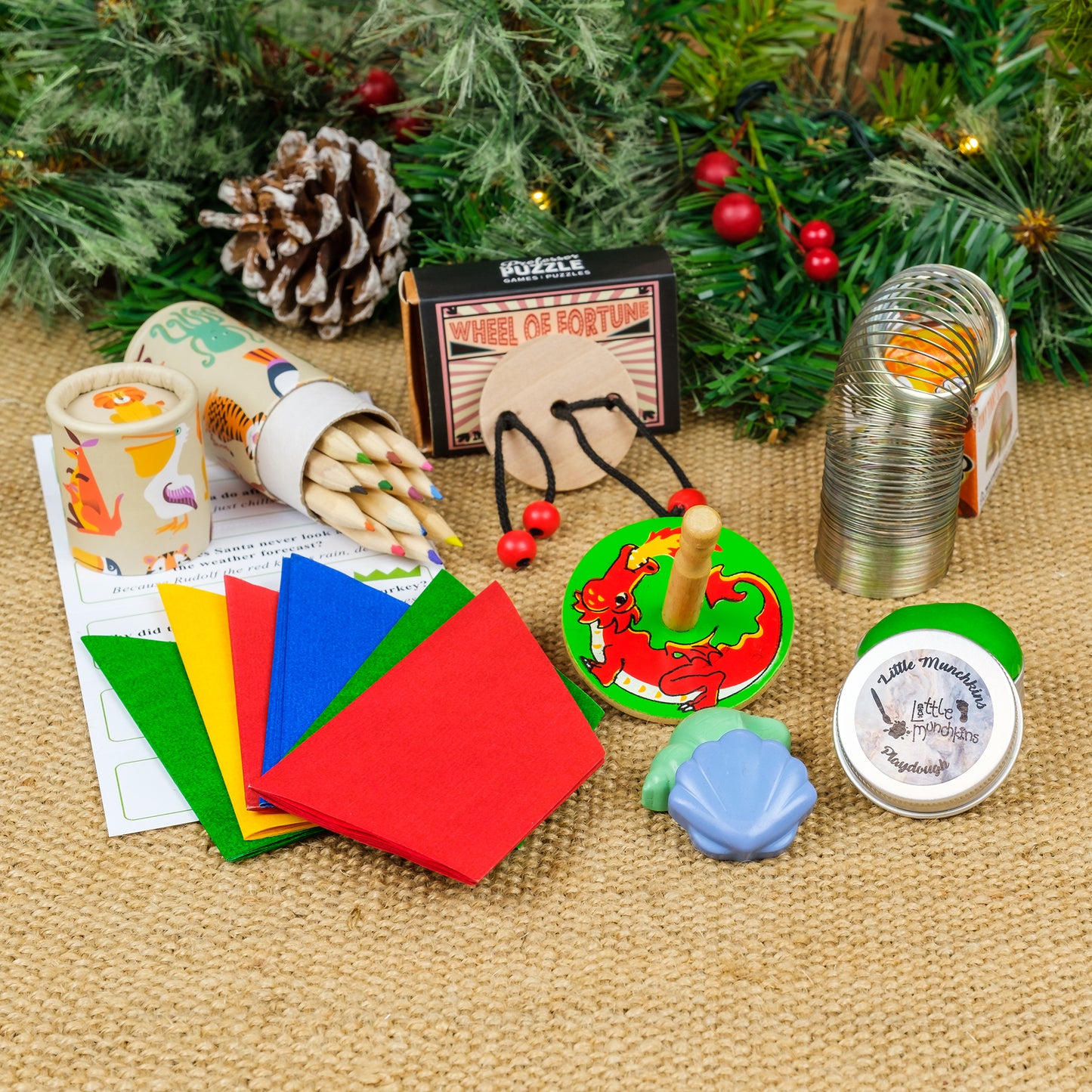 Kid’s box Christmas Crackers